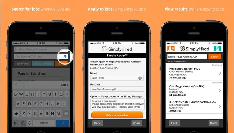 10 apps that will help you to find a job