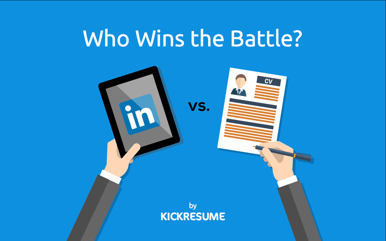 linkedin vs resume  who wins the battle  main differences