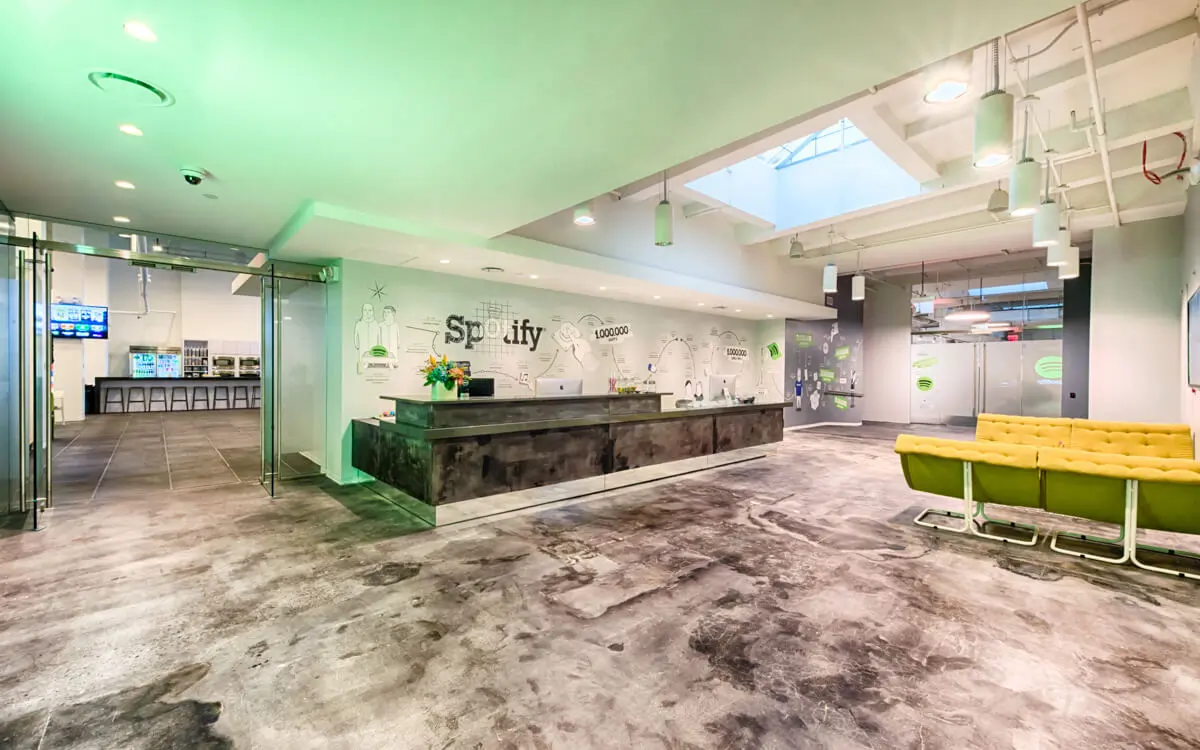 Cool Offices: Peek Inside Spotify’s New York Office