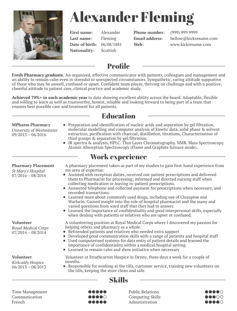 resume summary examples for engineering students   81