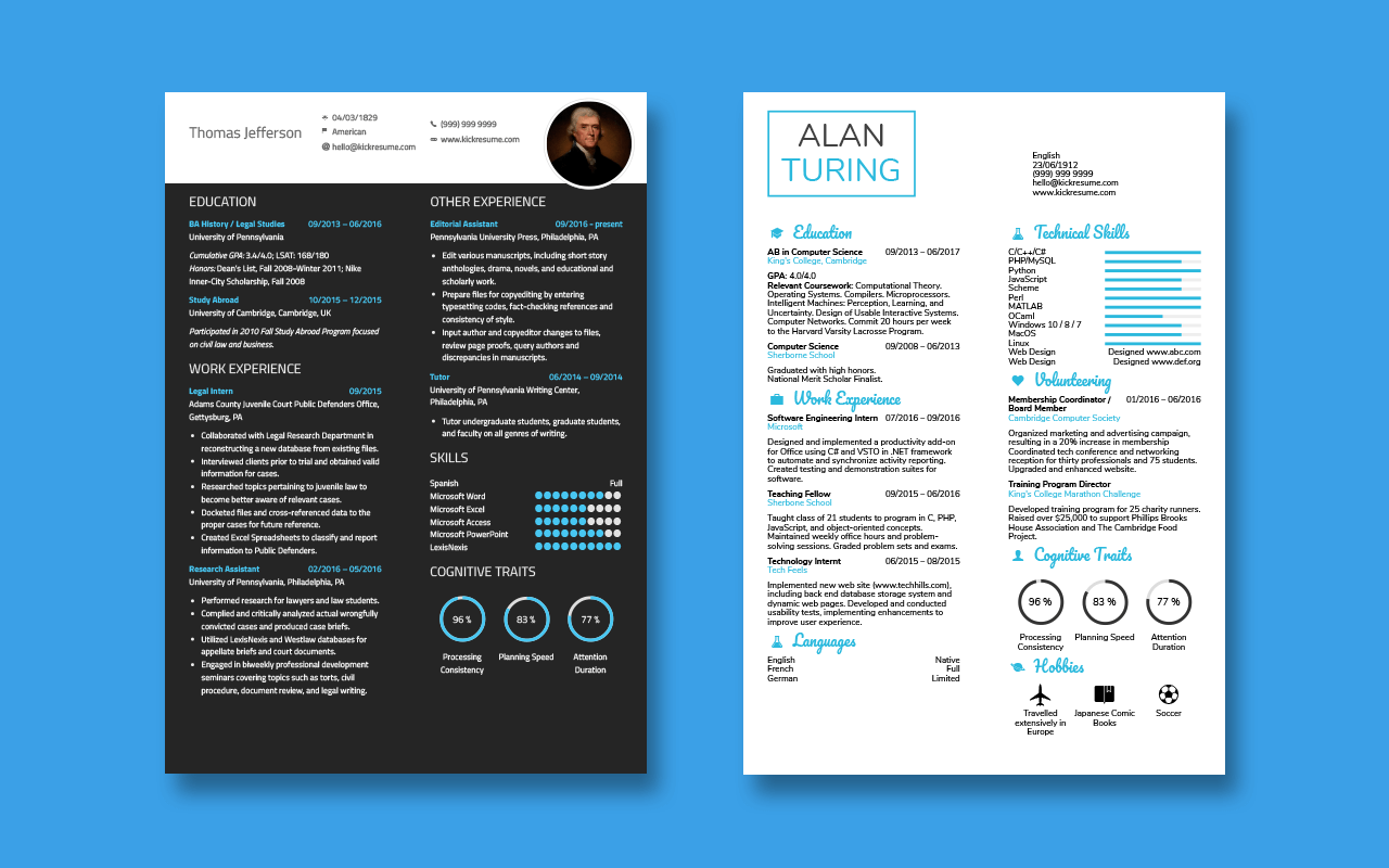 3 Minimalistic Resume Templates for Maximum Career Success