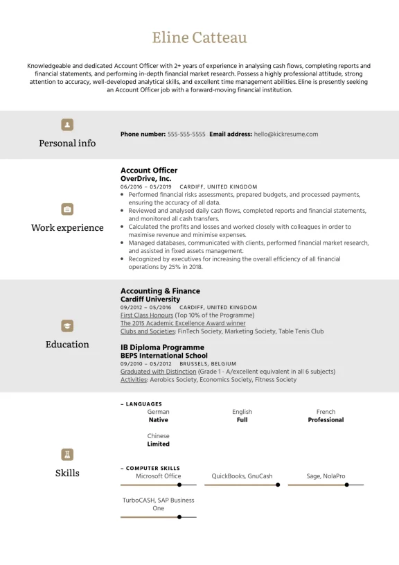 10+ Account Manager Resume Samples That'll Land You a Job