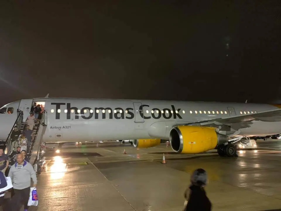 thomas cook cabin allowance