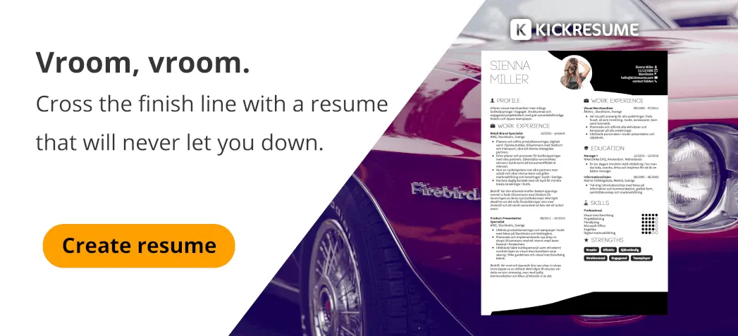 How To Create An Automotive Resume That Wins The Job Race