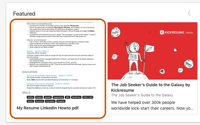 How To Add Your Resume To Linkedin In 21 Super Easy With Pictures