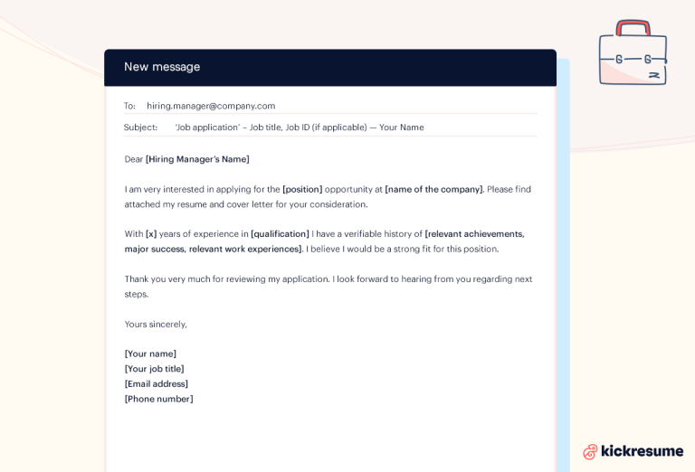 What To Write in an Email When Sending a Resume? (+Samples)