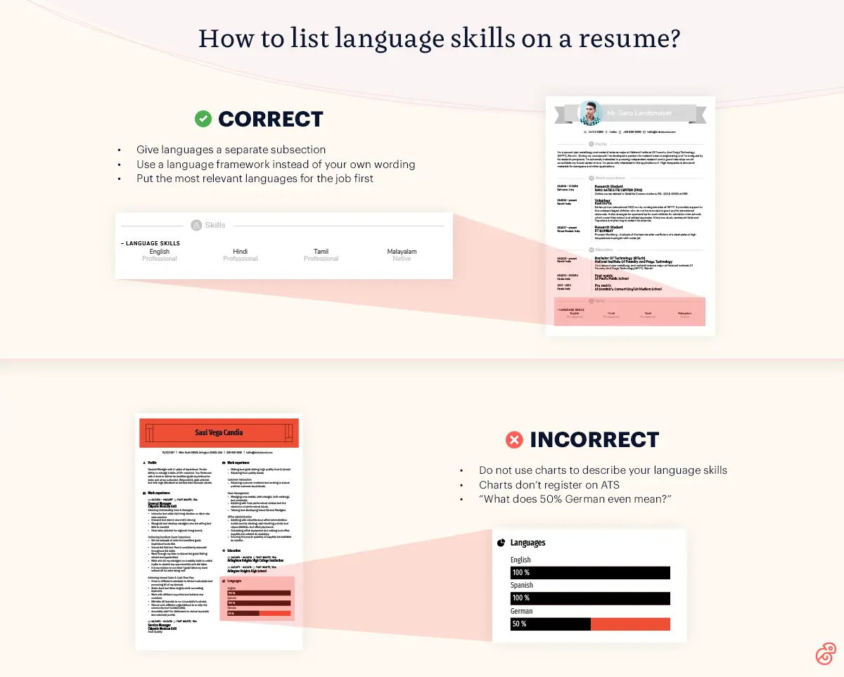 Levels of Language Proficiency on a Resume (+Examples)
