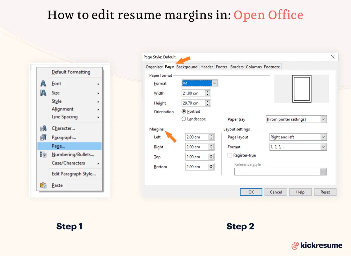 Resume Margins How To Get Them Right Resume Format Templates