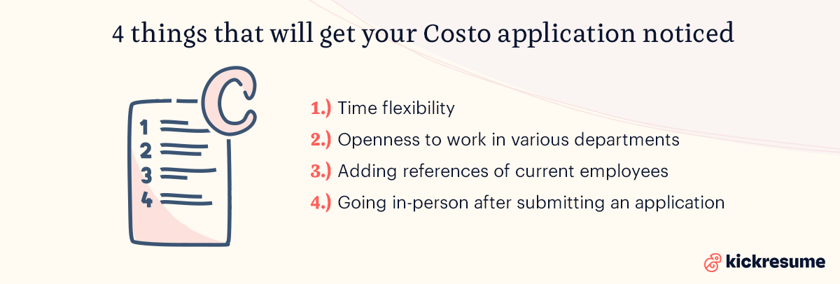 4 things that will get your costco application noticed