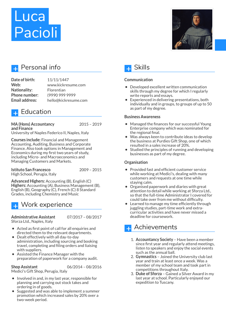 10+ Accountant Resume Samples & Examples (By Pro Resume Writers)