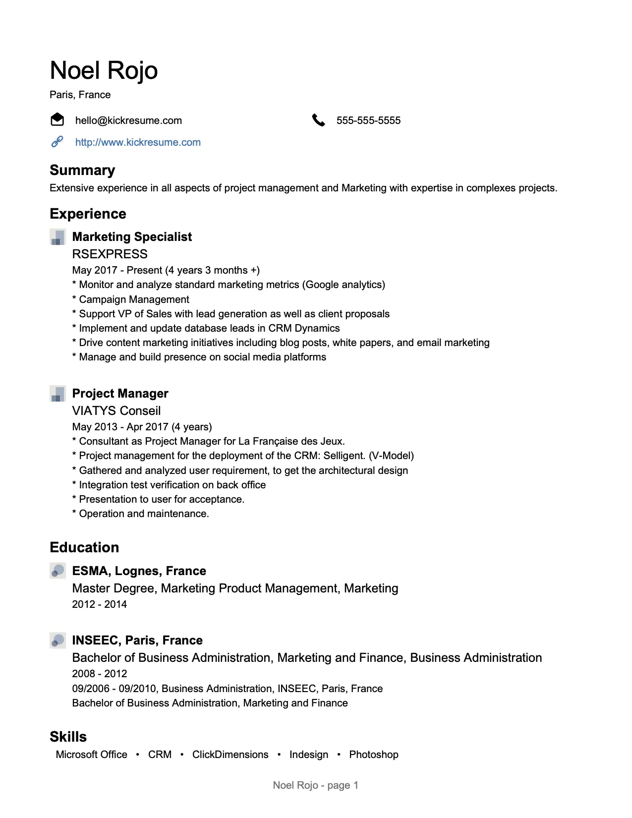 resume builder linkedin