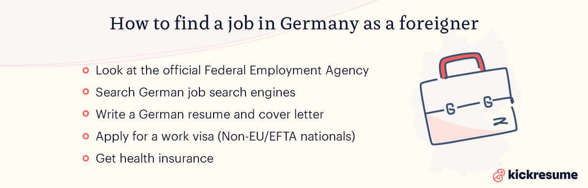 how to find a job in germany as a foreigner
