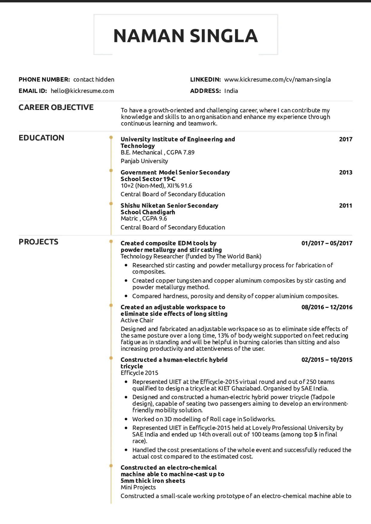 online resume maker for bank jobs