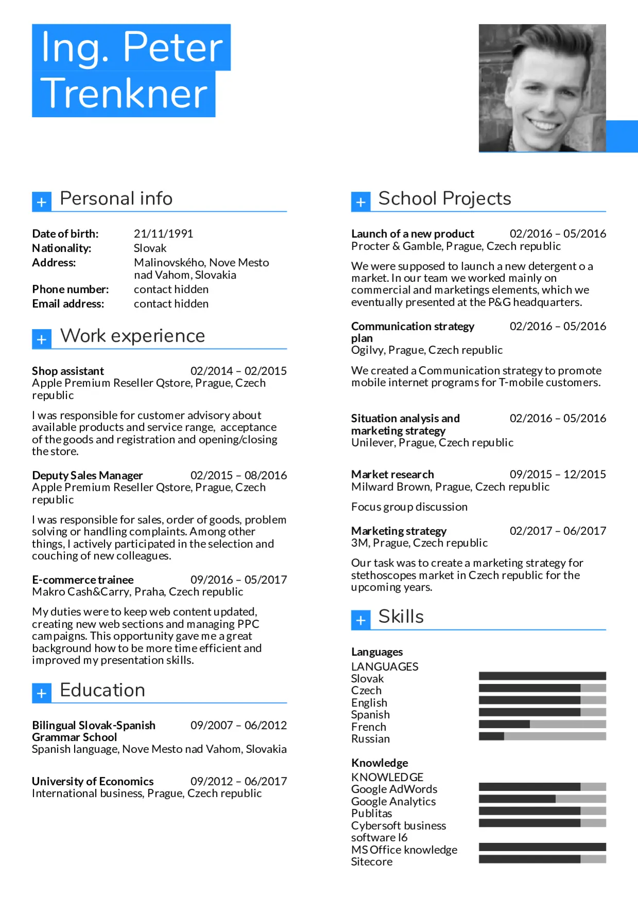 Dell junior product Line Manager Resume Sample