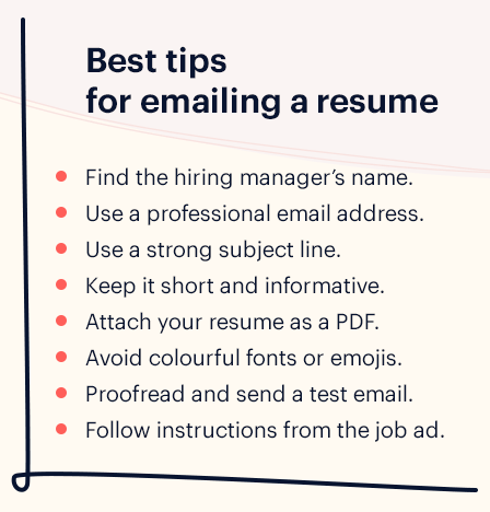 What To Write in an Email When Sending a Resume? (+Samples)
