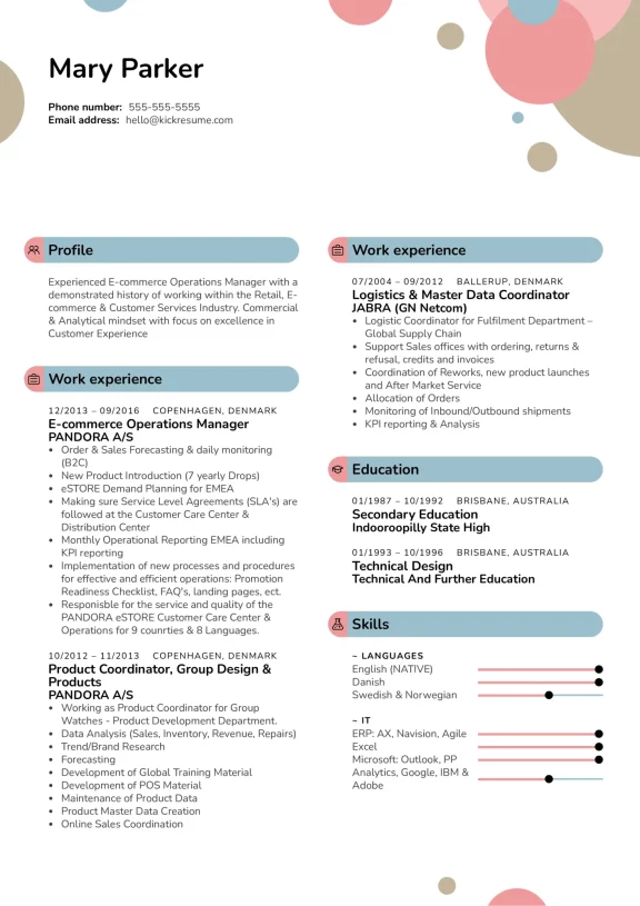 20 Real Marketing Resume Examples That Won at Nike or Google