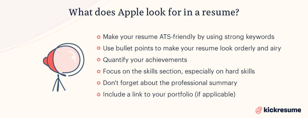 how to get a job at Apple