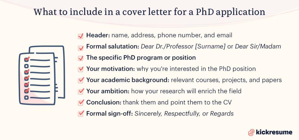 Cover Letter For PhD Application Example From A PhD Student   What To Include In A CL For A Phd Application 1024x480 